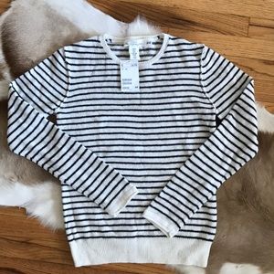 NEW H&M Striped Pullover Sweater - Size XS